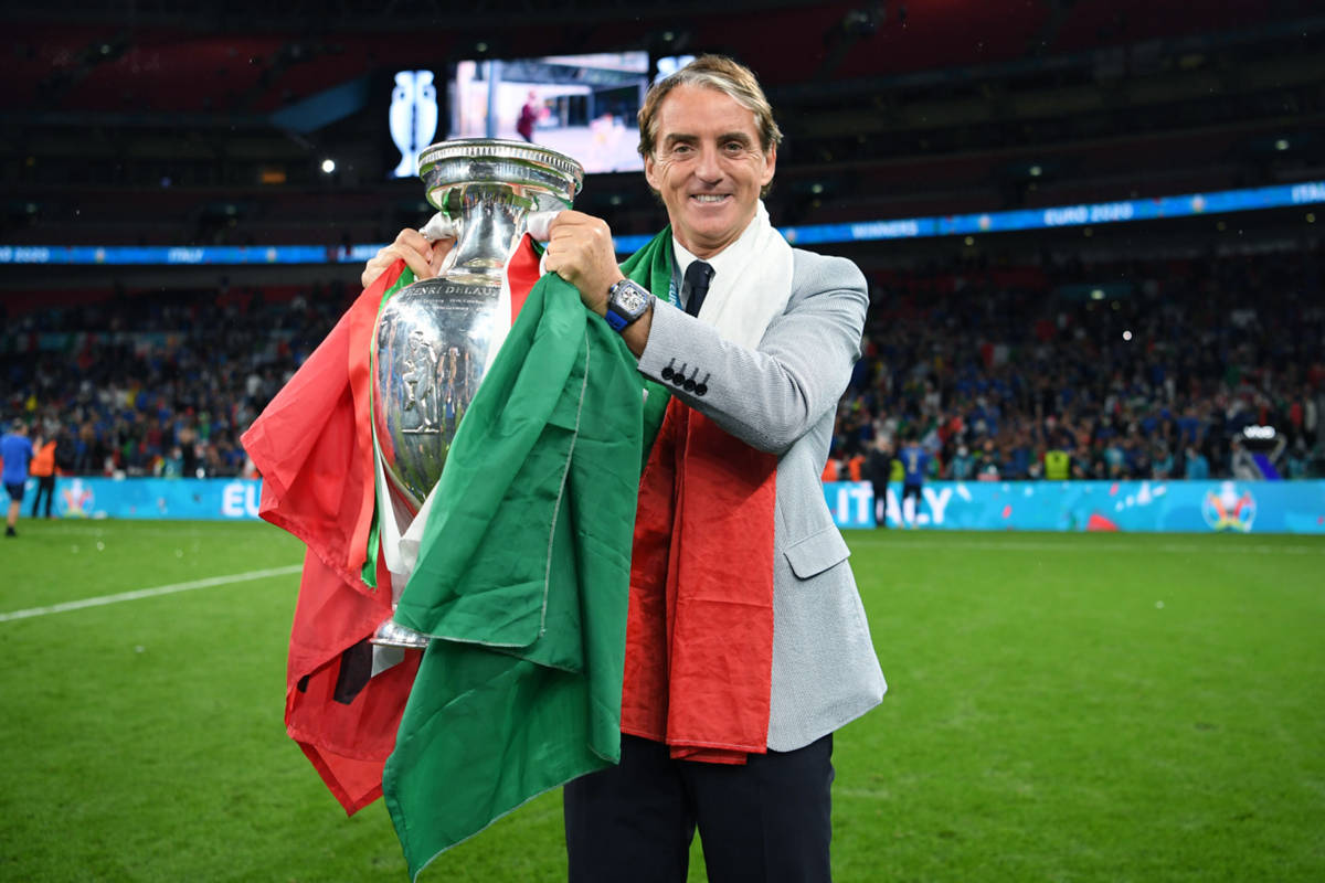 Roberto Mancini, l'allenatore di calcio