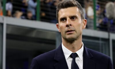 Thiago Motta durante la partita di Serie A Inter-Juventus del 27 ottobre 2024