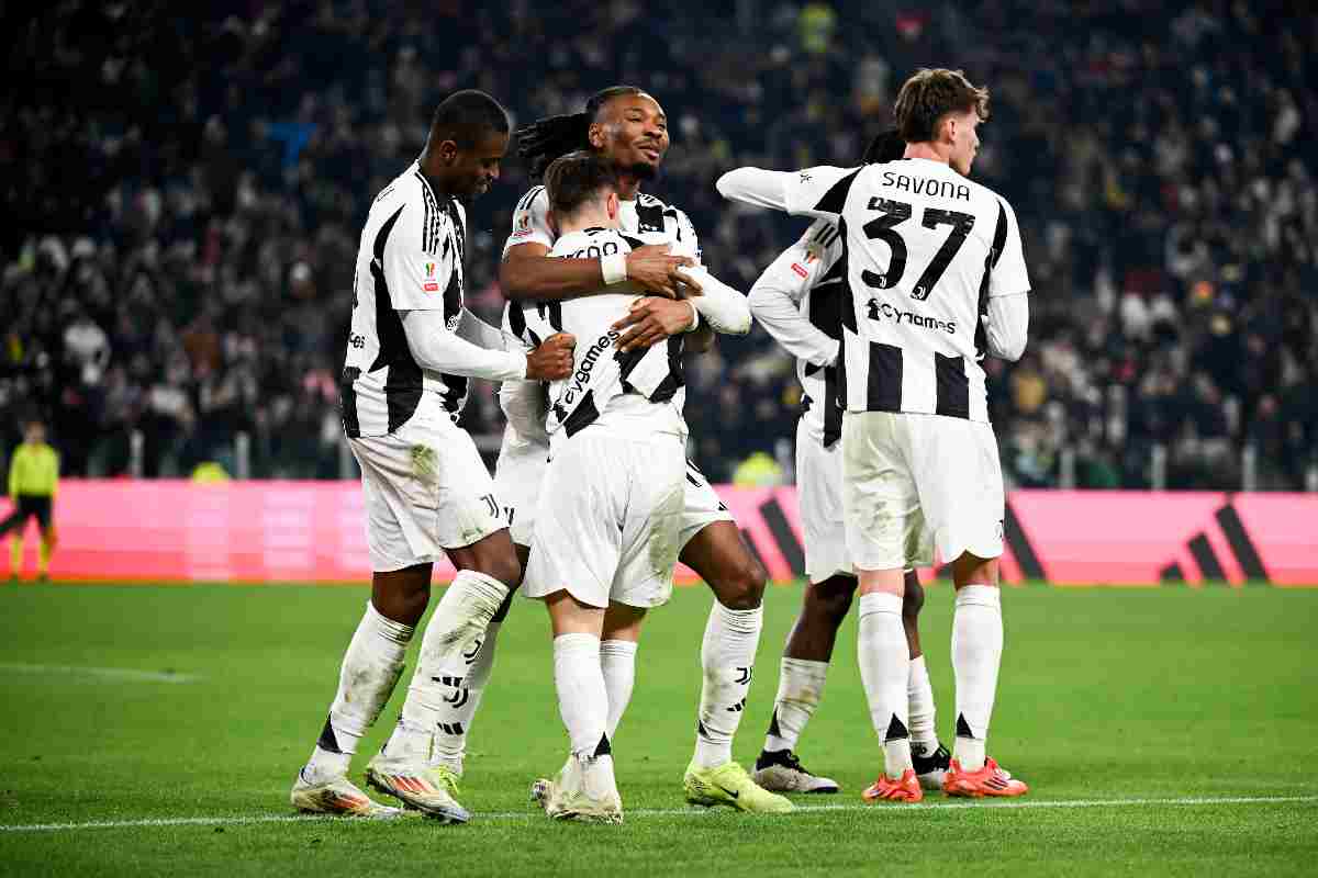 La Juve esulta