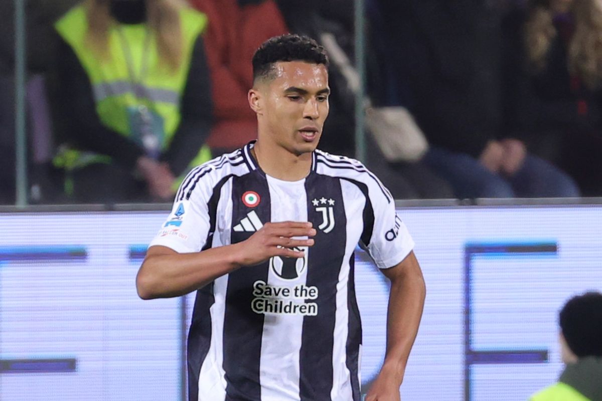 Alberto Costa durante la partita Fiorentina-Juventus