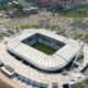 Vista aerea dell'Allianz Stadium di Torino